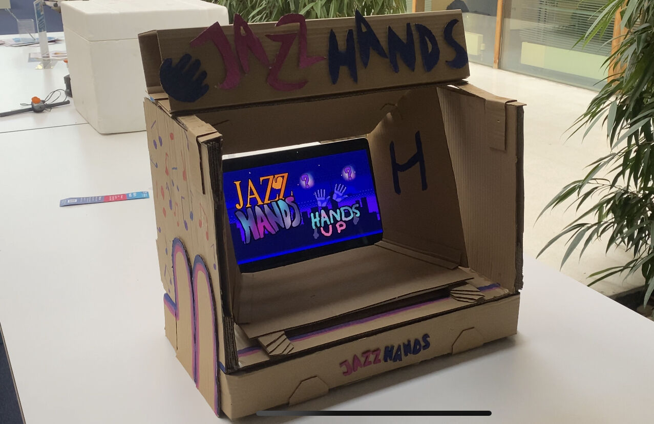 Jazzhands Arcade Machine